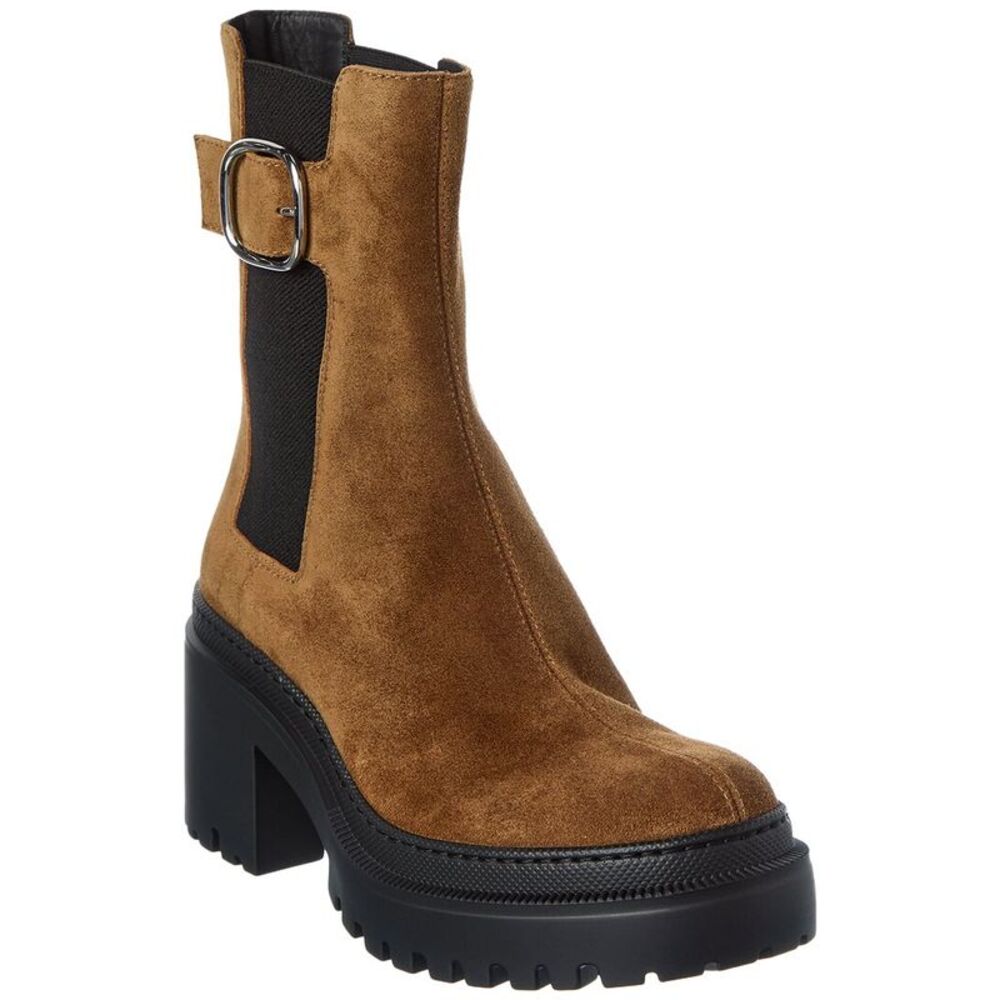 Giuseppe Zanotti Martini 50 Suede Boot, Brown